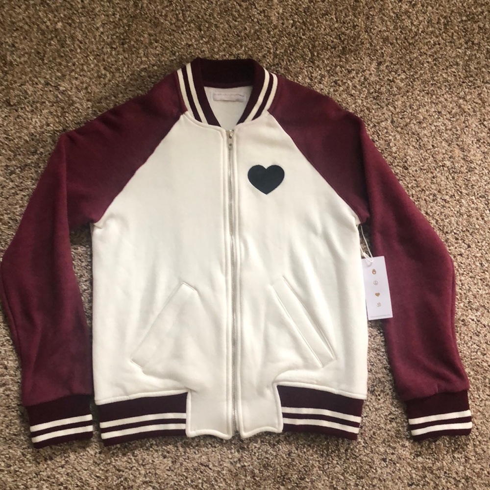 Spiritual Gangster Varsity Zip Sweater